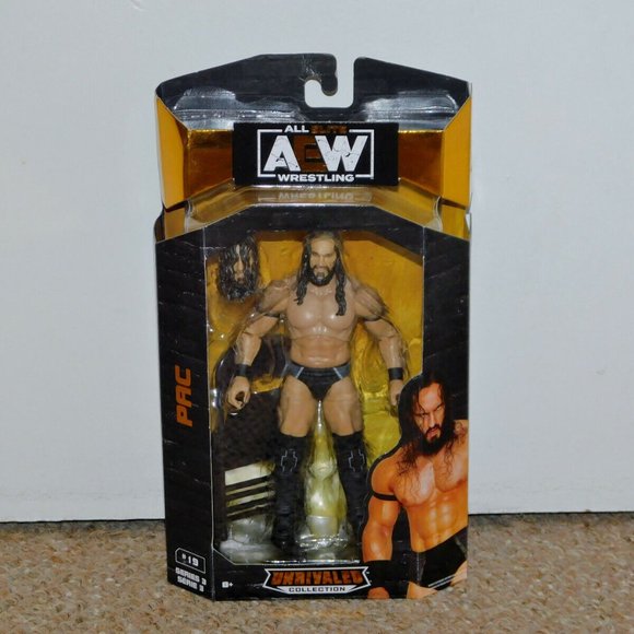 2021 Jazwares AEW Unrivaled Series 3 Pac Figure MIB Brand New Death Triangle - Picture 1 of 8